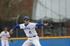 Baseball vs Babson  Wheaton College Baseball vs Babson during NEWMAC Championship Tournament. - (Photo by Keith Nordstrom) : Wheaton, baseball, NEWMAC